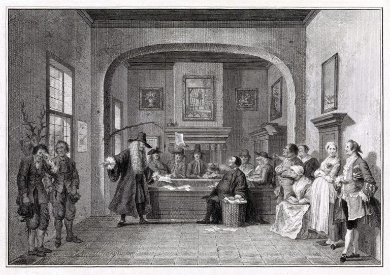 An unknown van der Dussen “substitute-schout” in The Hague